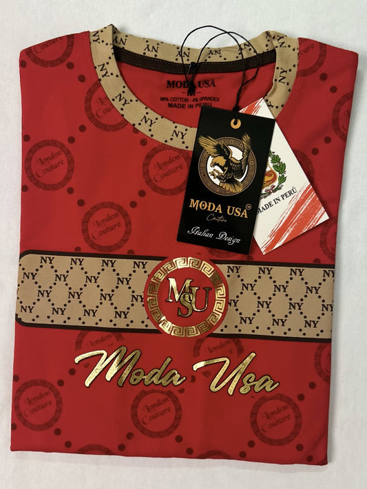 Camiseta Estilo Italiano para Hombre de Algodón Suave y Elástico