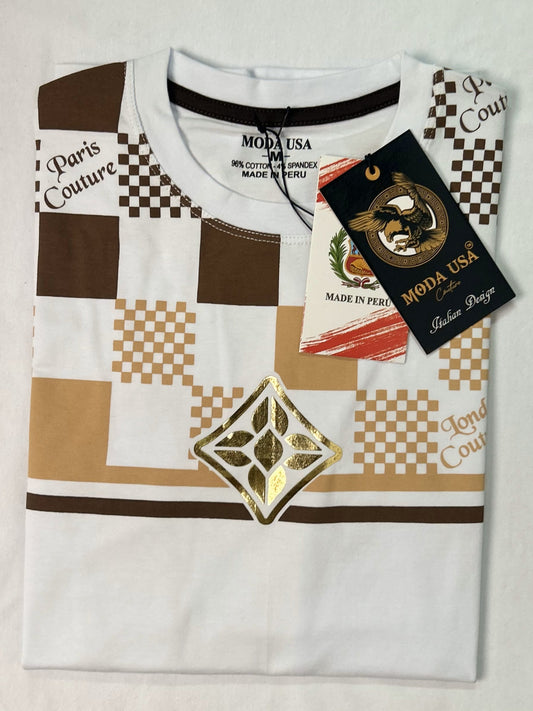 Camiseta Estilo Italiano para Hombre de Algodón Suave y Elástico