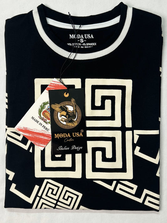 Camiseta Estilo Italiano para Hombre de Algodón Suave y Elástico