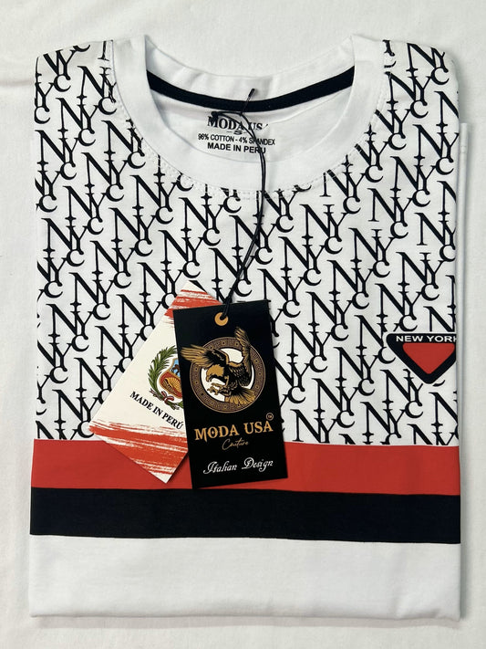 Camiseta Estilo Italiano para Hombre de Algodón Suave y Elástico